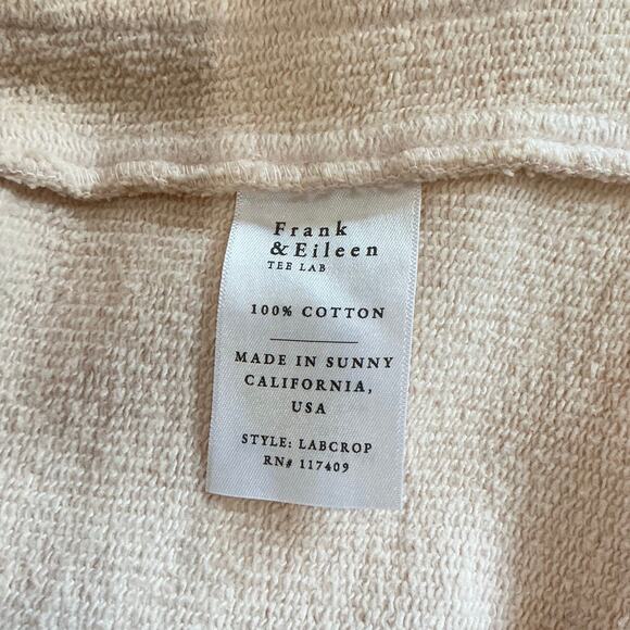 Frank & Eileen Mini Belfast Triple Fleece Peacoat Vintage Rose Size Medium - Picture 13 of 14